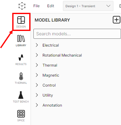 Design Tab