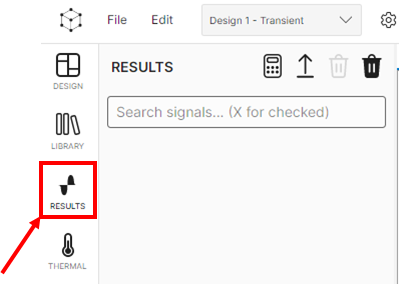 Result tab