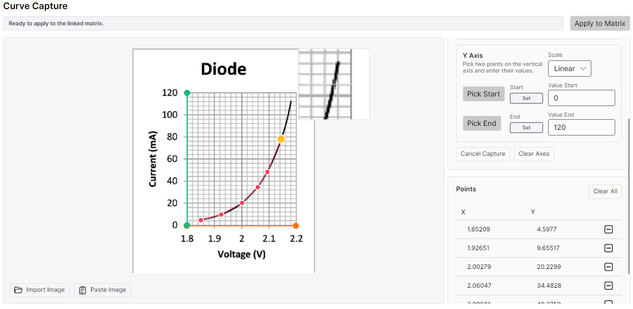 Curve scanning tool 2